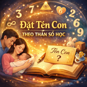 Đặt tên con theo thần số học
